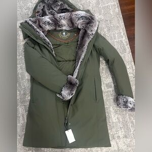 Save the duck army green Small